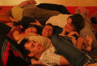 Kuscheln in der Gruppe - ein Riesenspa&szlig;